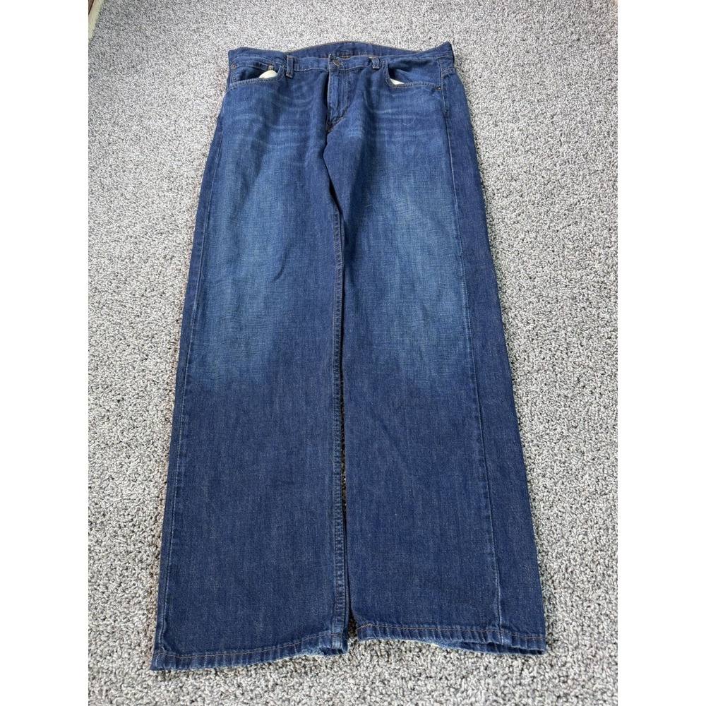 Levi's 569 Loose Fit Straight Jeans Men's Size 36X34 Blue